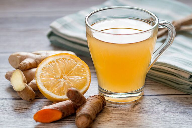 Ginger tea a healing drink that increases potency in a man's diet
